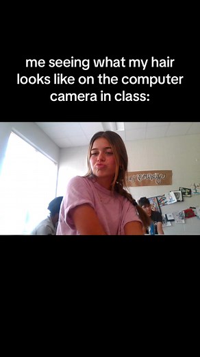 please tell me other people do this #hairstyle #computercamera #fyp