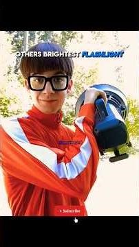 Other brightest flashlight 🔦 vs the last one 😱#flash #respect #shorts