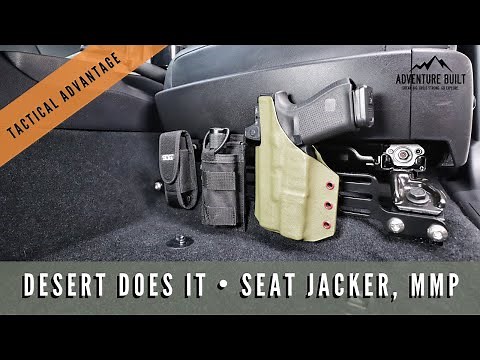 SERIOUS COMFORT & TACTICAL UPGRADE - 3rd Gen Tacoma - Desert Does It - Seat Jackers and MMP's.
