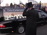Cyrille Regis' funeral cortege leaves West Brom's stadium