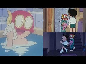 Pako takes Bath in Mitsuo's House at Midnight! #Perman #Pako #パーマン