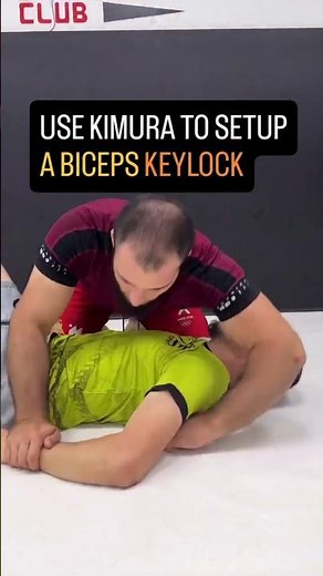 Brazilian Jiu-Jitsu technique: How to use kimura grip from side control to setup a biceps keylock