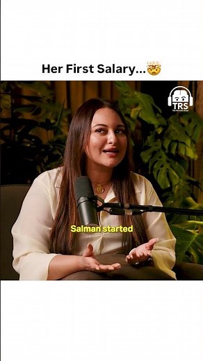 Sonakshi Sinha Reveals Her First Salary #shorts