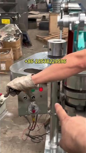 how to operate the oil press machine? #oilpressmachine #hydraulicoilpress