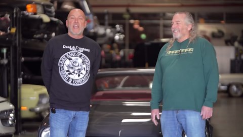 Second generation Camaro transformed with powerful engine