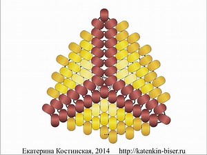 7.2K views · 288 reactions | DIY: The puffy triangle drop earrings/charm/pendant Credit to the artist. Bead happily. | Love Beads | Facebook