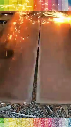 Pure Satisfaction! The Secret to Perfectly Straight Metal Cutting ⚡🔥