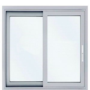 [Hot Item] Affordable Single Glass Aluminum Sliding Window with Secure Touch Lock