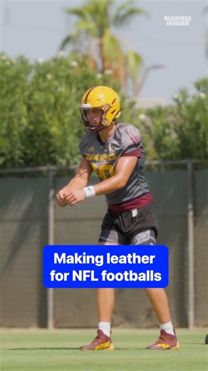 Horween Leather has made #leather for nearly every #NFL and college #football for the last 70 years. | Business Insider