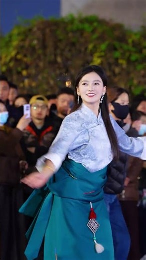 藏族女孩🌹Tibetan dance 💖 tibetan guozhuang dance💖tibetan song💖