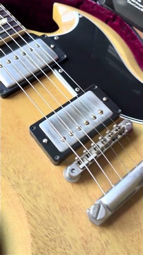 2014 Gibson Custom Shop SG Standard Guitar in TV Yellow
