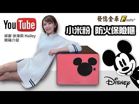 徐海莉開箱 發億金庫 小米粉防火保險箱