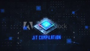 JIT compilation Hi Tech Backgrounds