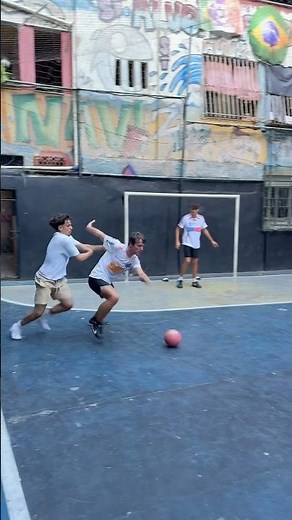 FIFA Street in Real Life! Balling in the Favelas in Rio, Brazil 🇧🇷 #streetpanna