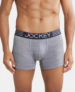 Buy Microfiber Mesh Elastane Performance Trunk with StayDry Technology - Mid Grey MM05 | Jockey India