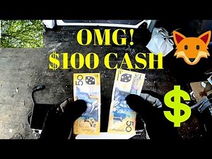 OMG! Cash in Trash! $100 on first pile, PC Scores, Curbside Street Scrap Picking