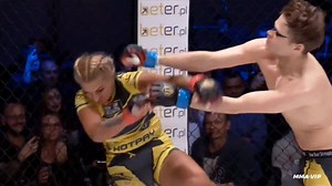 MMA: polémico combate entre una mujer y un hombre