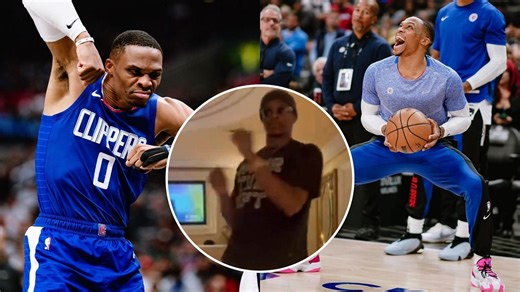 WATCH: Russell Westbrook shows off smooth dance moves to new song 'Can't Get In (Jealous)' by Kalan.FrFr