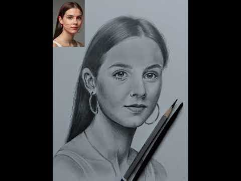How to Draw a Hyper Realistic Face Step by Step #drawing