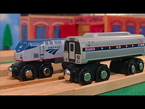 New England Railroad Museum Wooden Amtrak Trains Review
