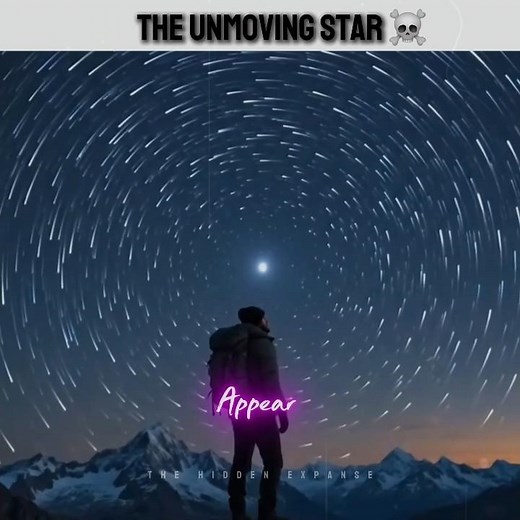 “Why Does This Star Never Move? 🌟”