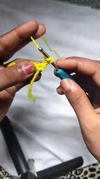 crochet പഠിക്കാം part 4🧶/ #crochet #ytshorts #shorts #diy