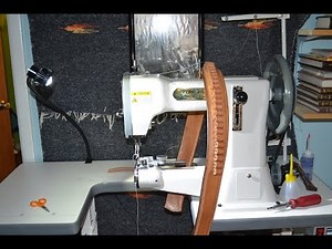 Leather Sewing Machine - Cowboy 3200 Unboxing and Build - BillyHell.com