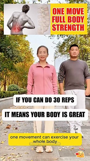 121K views · 2.3K reactions | One Move Unlock Your Full Body Power! A single movement that activates your entire body—boosting strength, burning fat, and improving flexibility and endurance. Perfect for quick yet highly effective training sessions. #onemove #fullbody #strength functionaltraining fitness workout | Taichi with Madam | Facebook