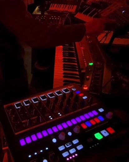 Vegas Mode Arturia DrumBrute Impact | Experimental Synth Wave in A minor