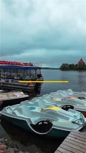 This is the most visited place in Lithuania 🇱🇹 (Trakai)