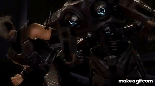 Mortal Kombat EVIL Sindel Kills Everyone Scene on Make a GIF