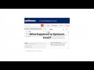 What happened to Optimum Email?