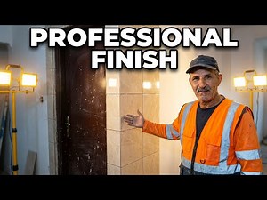 Install Ceramic Tiles Beside the Entrance Door | Clean & Professional Finish
