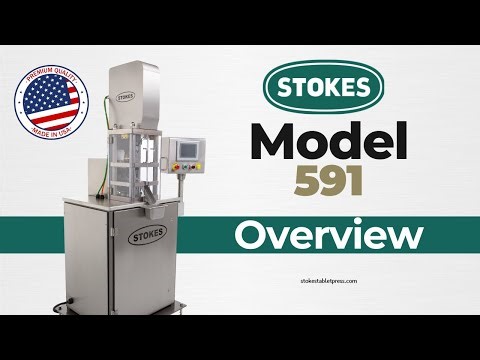 Stokes Model 591: Precision Single‑Station Tablet Press (Made in USA)
