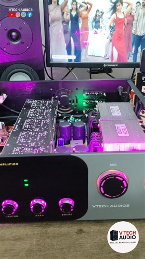 Vtech Audios on Instagram: "5.2 CH Analog Amplifier / Arc / Optical Digital Input Support Shop Address : 📌 VTECH AUDIOS Near Ganapathi medicals Udumalai Roundana Dharapuram (Post) Tiruppur (District) - 638656 Phn.no 6379347779 (WhatsApp) #trending #reels #vtechaudios #reelsinstagram #explore"