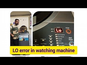 washing machine || LO error problem in IFB washing machine solution || No limit || tacnical support