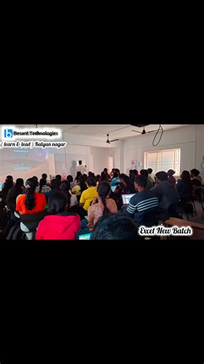 Besant Technologies on Instagram: "Best Data Analyst and Excel Training Institute in Bangalore - Enroll Now ! Build strong data skills with the Data Analyst and Excel course at Besant Technologies, a trusted data analyst training institute in Bangalore. This course focuses on advanced Excel functions, data analysis techniques, reporting, and real-time business use cases used by companies today. Learn hands-on experience through live datasets, practical exercises, and guided analysis sessions wit