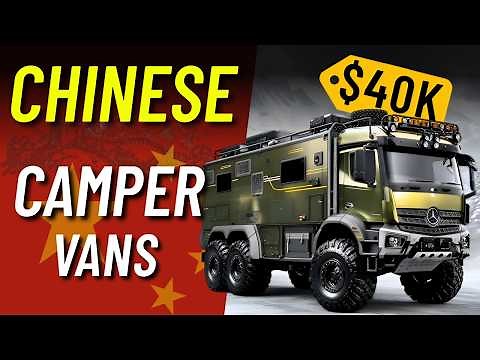 THE BEST CHINESE 4X4 CAMPER VANS YOU CAN BUY IN 2025!