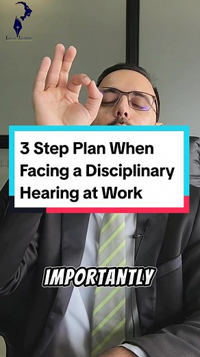 3 Step Plan When Facing a Disciplinary Hearing at Work #employee #employer #unemployed #disciplinaryhearing