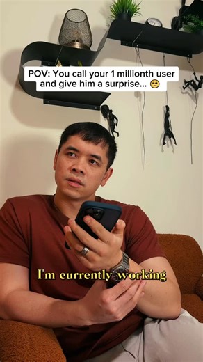Jonathan Javier | Wonsulting👀💡 on Instagram: "Follow @Jonathanwordsofwisdom for more!👀💡 POV: You call your 1 millionth user and give him a surprise... 🥺 A quick call turns into a real conversation about job searching, long hours, and staying motivated while working at McDonald’s. To say thanks for supporting what we’re building we surprised @arham_pawle with 6 months of WonsultingAI access on us. Just genuine appreciation and paying it forward! Moments like this are why we do what we do. He
