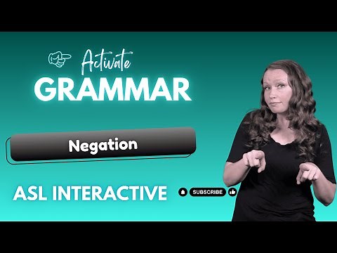 ASL Practice: ASL NEGATION | Negatives in asl | #aslinteractive
