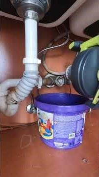 Kitchen Sink Clogged - Power rodding - Snake Drain