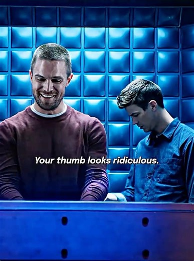 Arrow and Flash escape at super speed #shorts