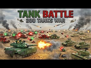 LEGO Tank Battle - GREEN vs RED Massive Armored Warfare - Epic 200 Tanks Combat 🎖️💥