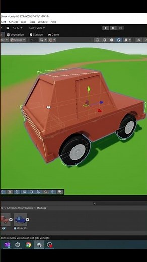 Unity Car Physics Tutorial: One-Click Vehicle Setup Tool #unity #gametutorial