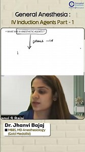 Dr. Jhanvi Bajaj Explains IV Induction Agents (Part 1) | Conceptual Anesthesia