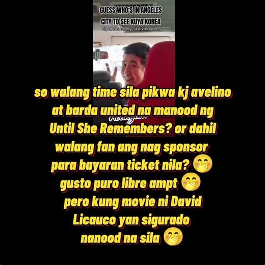 Eto yung mga BarDa defenders kuno pero David leaning sila 🤭 di man lang nanood ng movie ni Barbie 😍🤭