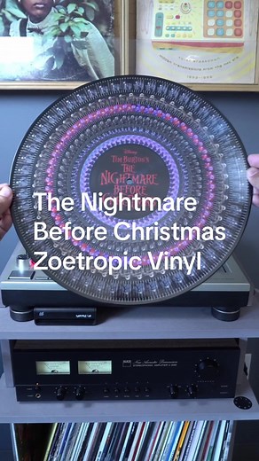 The Nightmare Before Christmas Zoetropic Vinyl Release