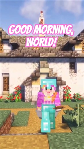 My farm makes me SO HAPPY! #minecraft