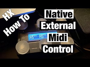 Helix Native External Midi Control